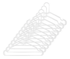 10PK Plastic Hangers