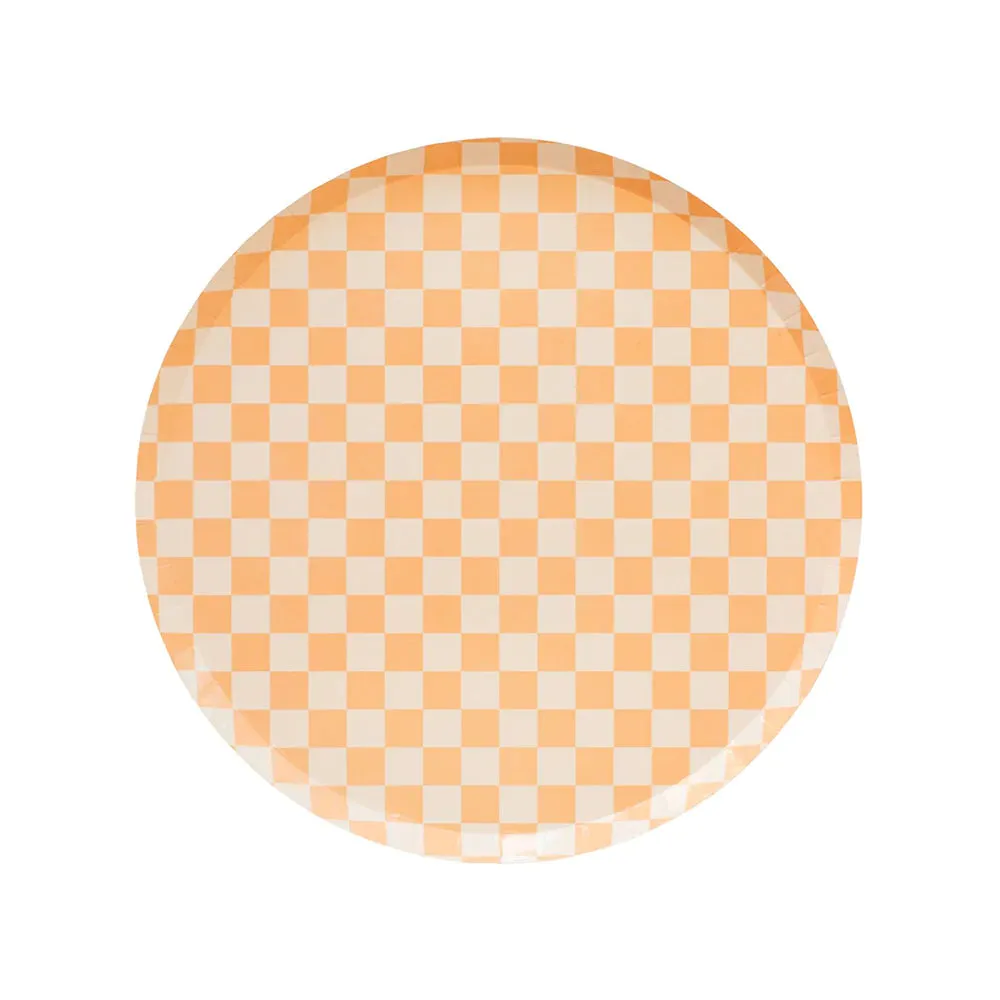Check It! Peaches & Cream Dessert Plates