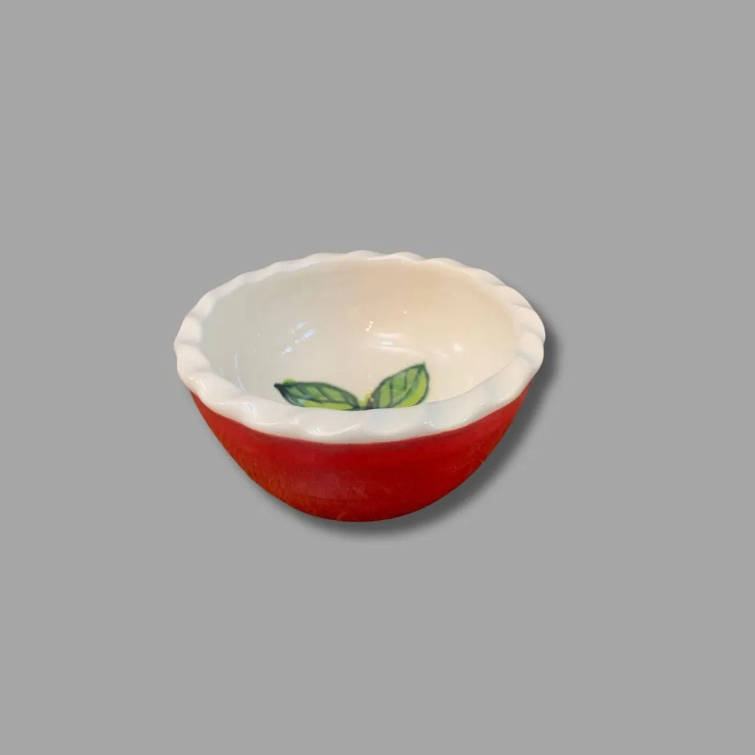 Cherry Dip Bowls: set of 3