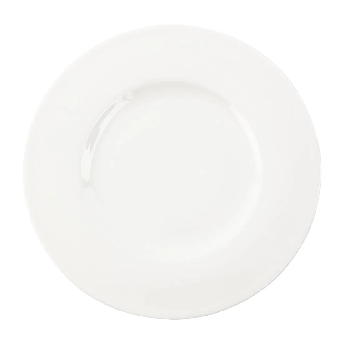 FB649 Royal Bone Ascot Wide Rim Flat Profile Plate 225mm (Pack of 12)