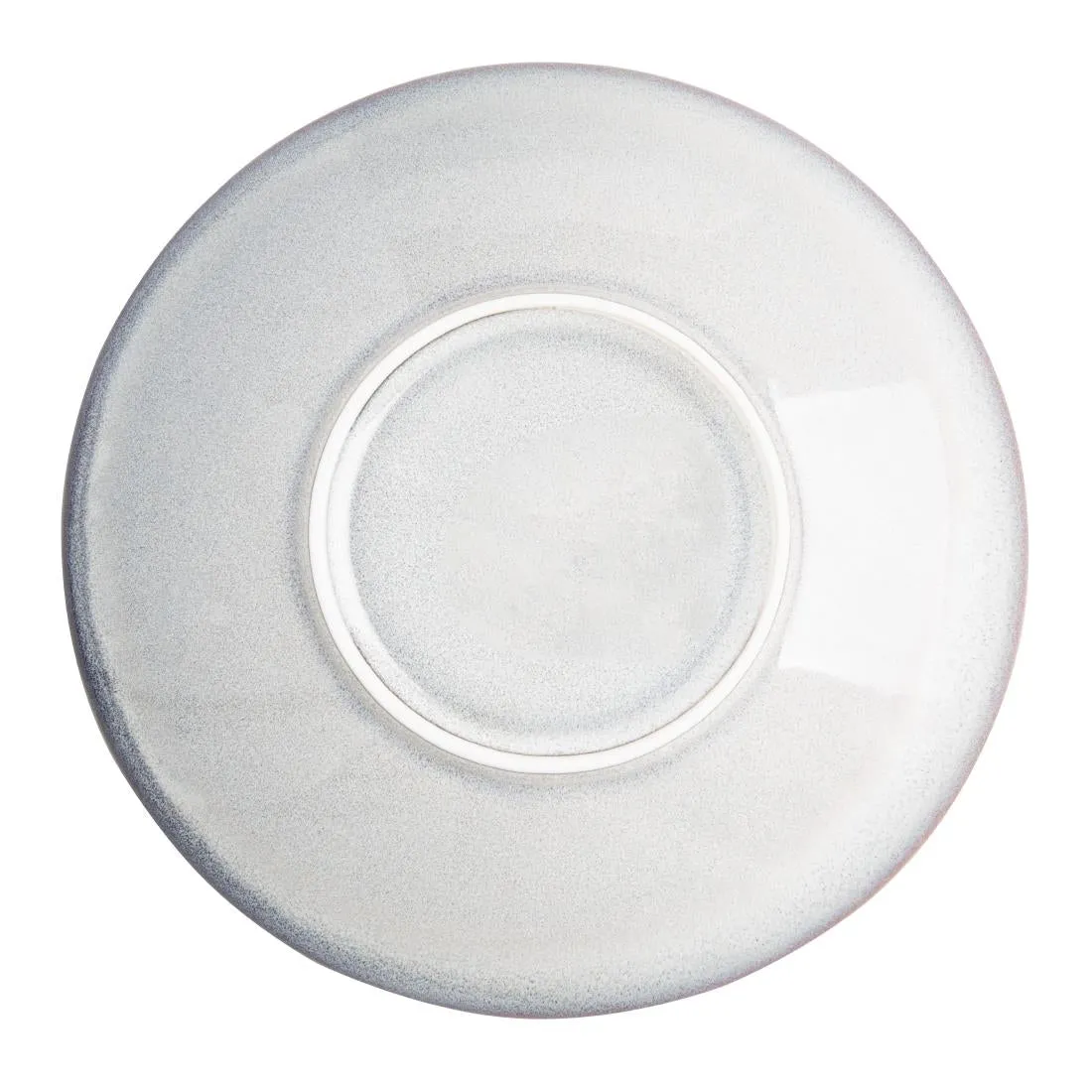 FU190 Olympia Drift Grey Plain Coupe Low Bowls 260mm (Pack of 4)