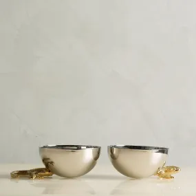 Gecko Nut Bowls-Set of 2