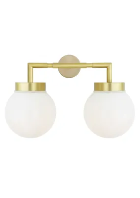 Jordan Double Globe Wall Light