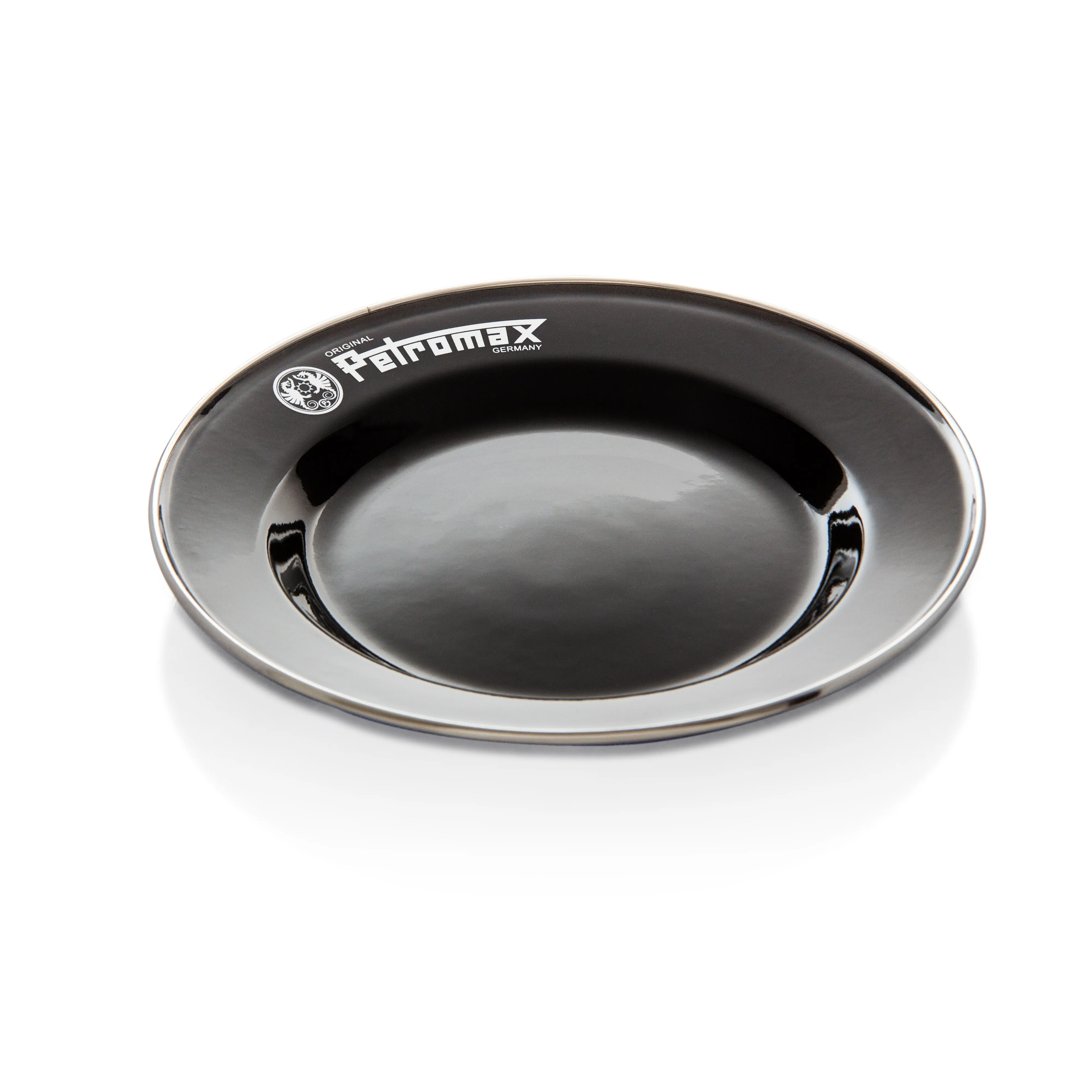 Petromax Enamel Plates 2 Piece Black | Buy Petromax Enamel Plates 2 Piece Black here | Outnorth