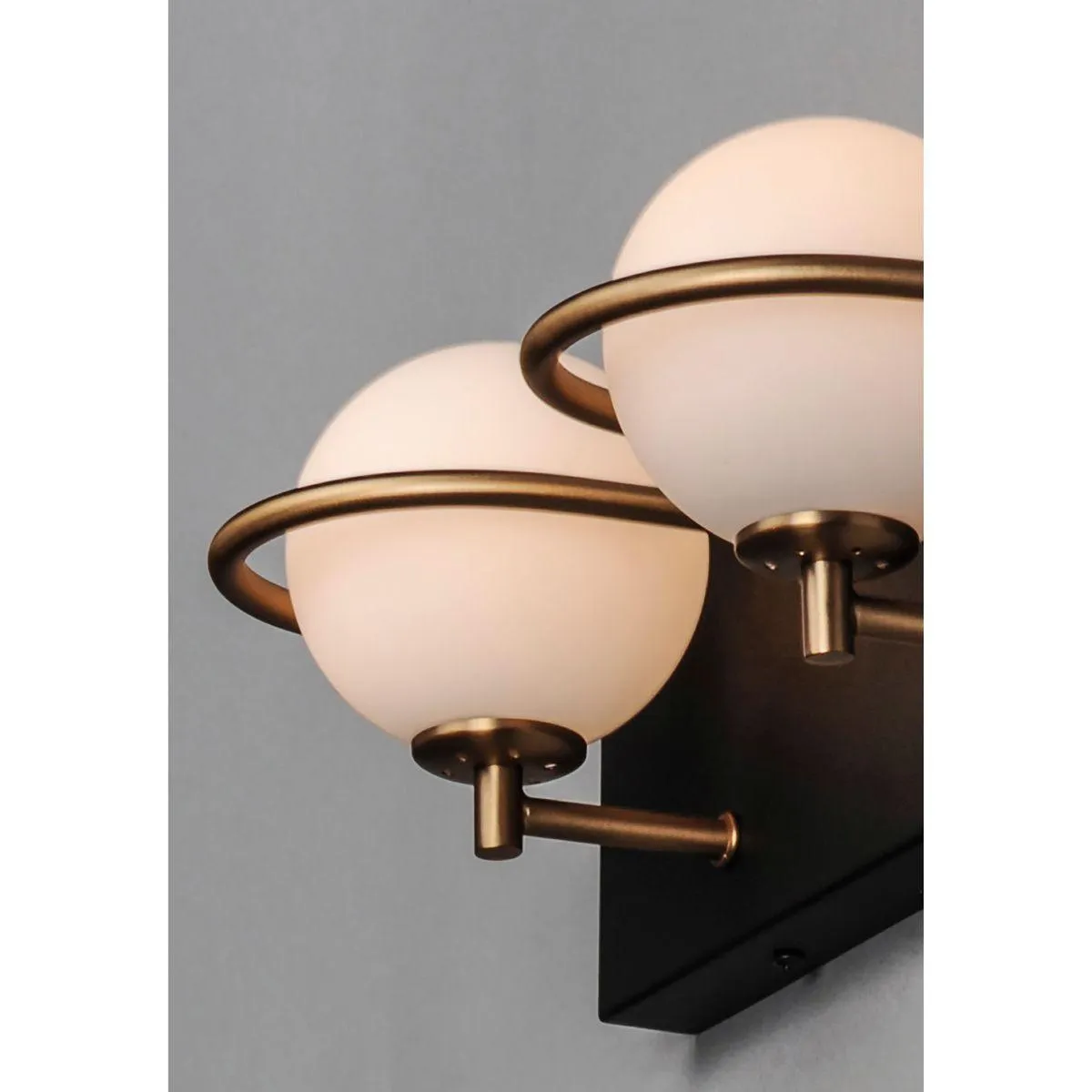 Revolve 13 in. 2 Lights LED Vanity Light Gold Finish