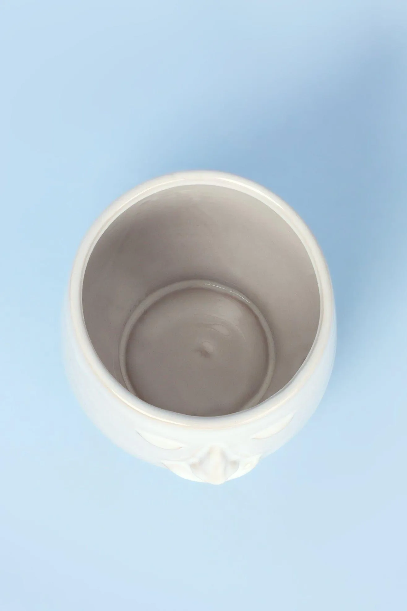 Serene Ceramic Face Planter