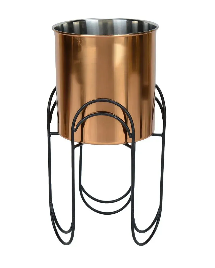 Tripedal Stainless Steel Copper Planter